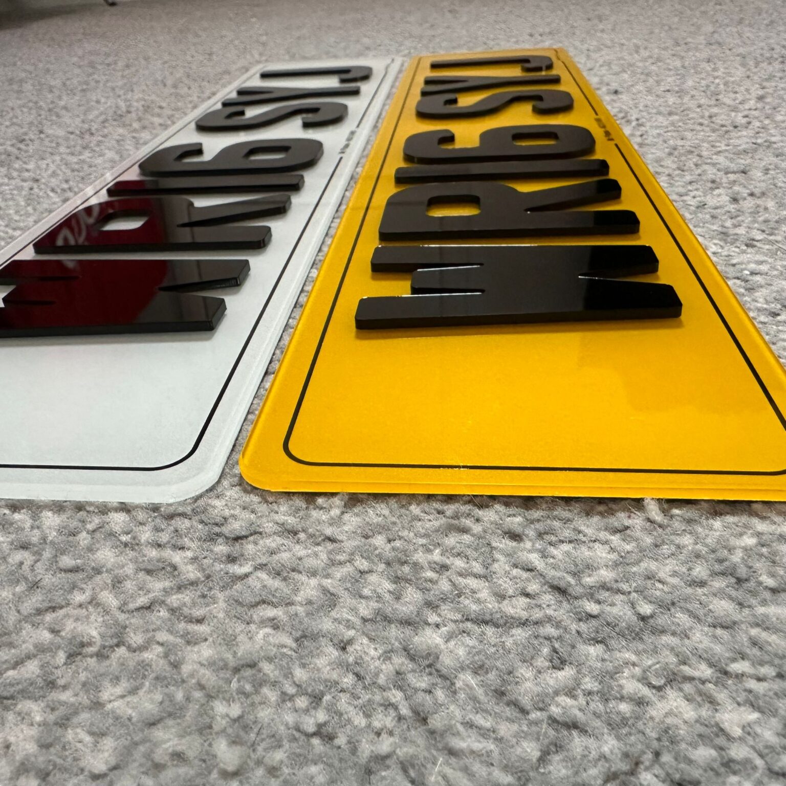 4D 3mm Plates Mr Plates Nottingham