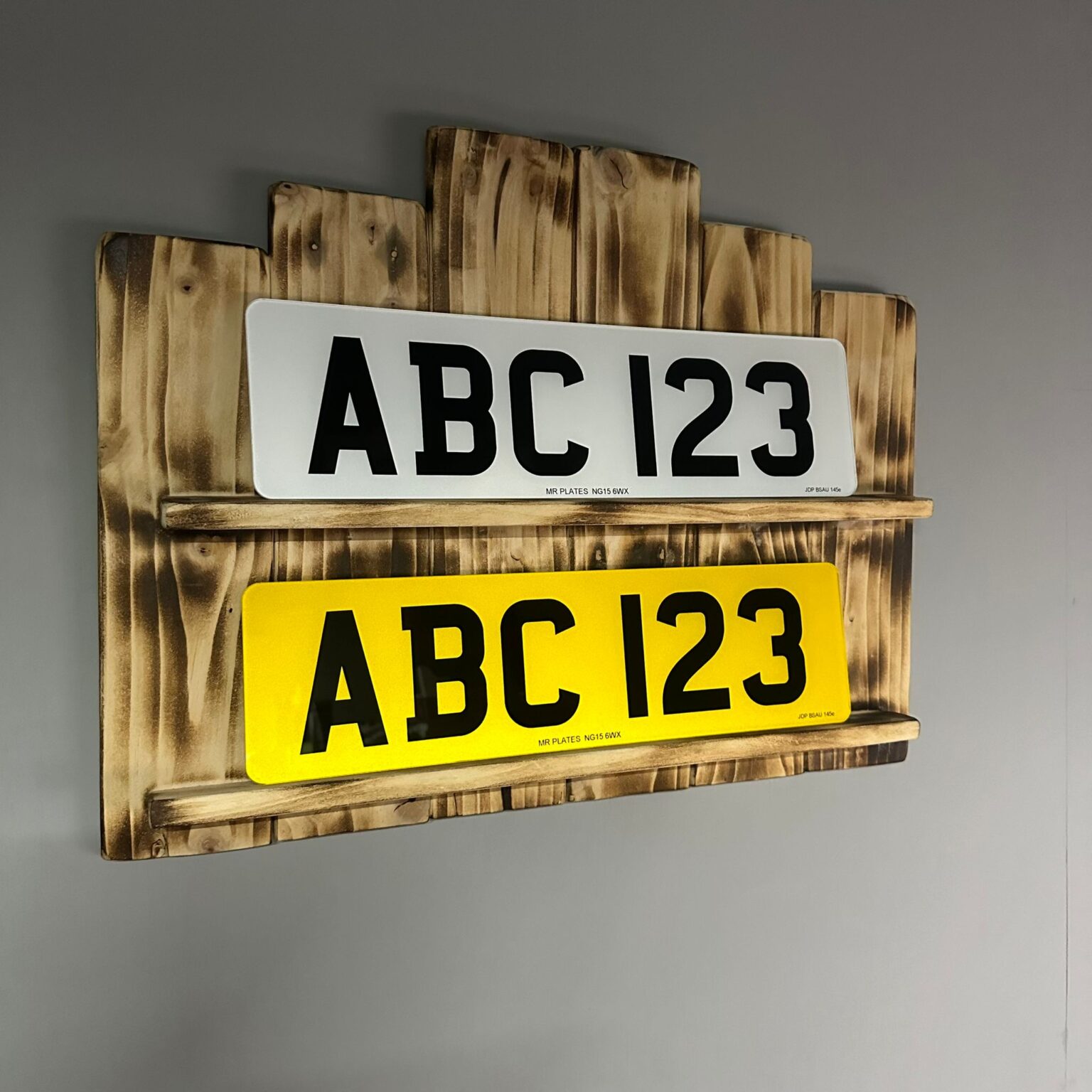 Short (16") Standard Plates Mr Plates Nottingham